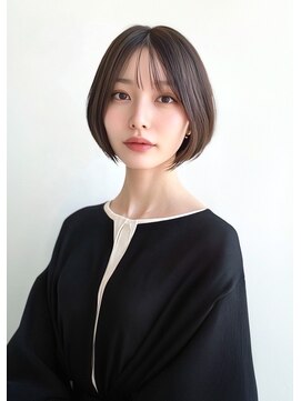 ライズ ネックス ザ サロン 渋谷(LIZE nex the salon) ひし形小顔ショートボブ［＃渋谷駅＃韓国＃髪質改善］