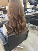 ブリーチ無しくすみベージュ