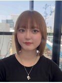 前髪カタログ/イメチェンスタイル/ウェーブパーマ/ミディ