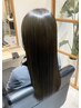 【☆ダメージ最小限☆TOKIOホームケア付】 カット＋TOKIOストレート　￥15,400