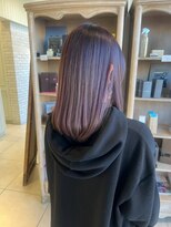 オブジェ シエル(obje't ciel)&nbsp;【obje't ciel】艶髪/ショコラブラウン/丸みロング【佐藤早希】