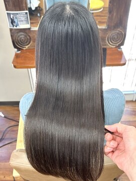 ハーシーバイアポロ 相模大野(HERSHE by apollo) 髪質改善縮毛矯正,レイヤー,縮毛矯正,白髪ぼかしハイライト.白髪