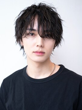 ハバナ 渋谷(HAVANA) センターパート/フェザーパーマ/ナチュラルセンターパート