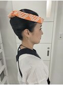 夜会巻き