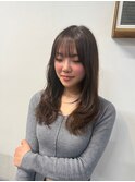 ★韓国ヘアハッシュカット/レイヤーカット前髪顔周りミニウルフ