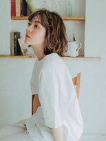 エーバイフー 江坂店(A BY WHO)&nbsp;A BY WHO江坂/ボブパーマスタイル/ハイライト