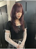 ハッシュカット×ぶどうカラー