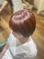 ソウルメイト(soul mate)&nbsp;白髪ぼかしハイライト×オレンジベージュ