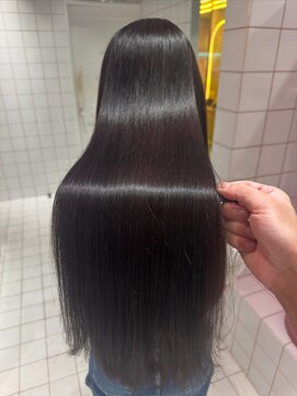 ロンドルーチェ 心斎橋(Lond luce) くびれヘア×ハイライトカラー［髪質改善/縮毛矯正］