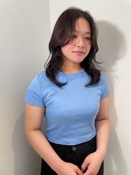 チクロヘアー(Ticro hair) @Luca  ラベンダーグレージュ