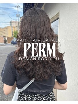 ウカン(UKAN.) カット＋パーマ