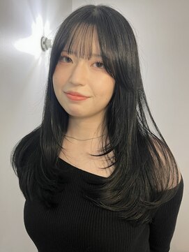 ゼストカロン(ZEST Kalon) 透明感グレー/ブルーブラック/レイヤーカット