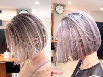 ロイス 表参道(ROIS)の写真/触れたくなる「艶髪ボブ」へ◎骨格を見極めた、計算尽くした似合わせカット*360度完璧に[渋谷/表参道]