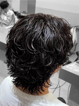 ビカムメンズヘアー 栄店(become men's hair) ウルフでキメるサーフカール/メンズパーマ/メンズカット/名古屋