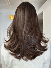 バベル アット フルリール 甲子園口(BABEL at fleurir) レイヤーカット/ハッシュカット/髪質改善/ブラウンカラー