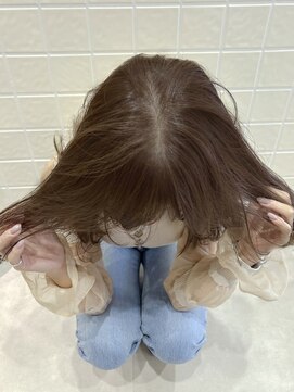 艶と透明感アップのチョコカラー