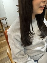 ロウスリー(Lowsly)&nbsp;顔まわりレイヤー　韓国ロング