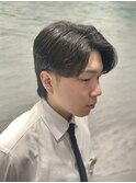 爆モテ毛流れナチュラルツーブロックスタイル