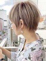 アビー(ABBEY) ショートボブショートカットハンサムショート小顔カット