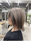 アンブレラカラー×ミルクティーベージュ 「村田」