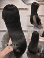 アマテラスエス 新宿(AMATELAS S)&nbsp;大人美人カラー×艶髪ストレート×Blue ash