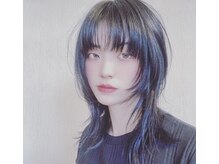 シーエルサロントウキョーの雰囲気（ブルージュ×ハッシュカットで魅せる透け感スタイル）