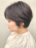ヘアー アイス ルーチェ(HAIR ICI LUCE) ナチュラルショート 頭の形がよく見えるショート ハンサムヘア