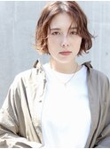 【堀口】大人かわいいニュアンスカール×ショートボブ