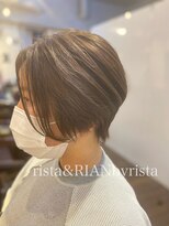 リスタ アンド リアン バイ リスタ(rista & RIAN by rista) スタイルチェンジ ショートボブ