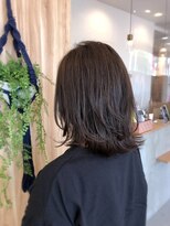 アドラーブル けやき通り店(adorable) 20代30代大人可愛い♪艶感アッシュカラー×小顔外ハネミディ