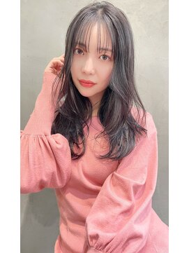 エース (ACE) ACE 横浜　透明感グレージュ×韓国風シースルーバング