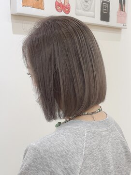 ロビー(LOBBY) 『LOBBY』佐藤　ミルクティーベージュ×ボブ