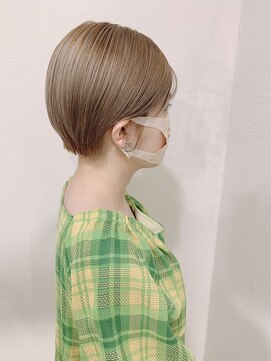 ローグ ヘアー 金町店(Rogue HAIR) ローグ金町美容室《沙月》　プツっとショートボブ