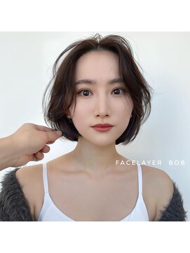 アフロートリノ(AFLOAT Leino) 【修】20代30代40代◎透明感カラー×韓国切りぱなしボブ