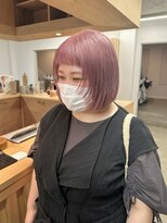 バド(bado)&nbsp;ピンクベージュボブ