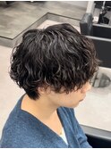 波巻きスパイラルパーマ/メンズカット/メンズパーマ/八王子駅