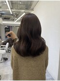マロンブラウンカラー＊ミディアムヘアー【野呂朱里】