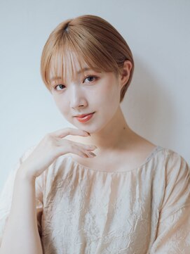 アン グラン(en gran) 大人可愛い丸みショートヘア前髪あり【20代30代40代50代◎】
