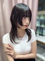 ビューティーコネクション ギンザ ヘアーサロン(Beauty Connection Ginza Hair salon) 伸ばしやすく扱いやすい耳掛けウルフ