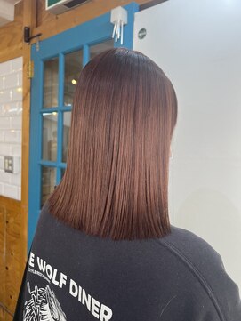 デイズ(DAYS) 南越谷/新越谷 【DAYS 】ミディアムボブ×ピンクベージュ