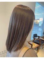 ソレカ(SORECA)&nbsp;【SORECA/ソレカ】レイヤーロング × アッシュ系カラー