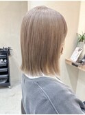 ショートボブ切りっぱなしボブタッセルボブ長めボブダブルカラー