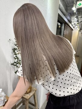 キラ 原宿(KILLA) ◎イヤリングカラー_切りっぱなしボブ_エアリーロング_美髪_原宿