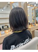 【癖が気になる方】外ハネレイヤーボブ