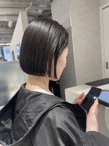 キートス(Kiitos)&nbsp;髪質改善ストレート酸性ストレートボブ