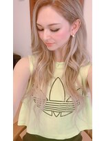 ヘアアンドメイク サファイア 豊橋店(ヘア&メイク SAPPHIRE)&nbsp;#ギャル#プルエクステ#ロング#ブリーチ#ベージュ