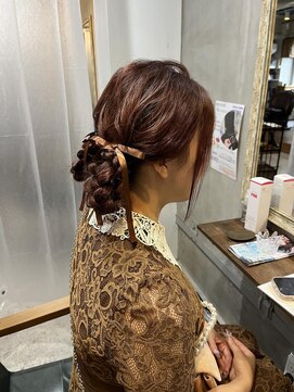 ルフレバイレミー 新宿店(Reflet by remmy) 結婚式ヘアアレンジ/ツインアレンジ/ツインお団子