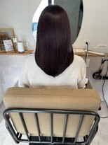 アムアム(amu_amu)&nbsp;透明感抜群外国人風カラー★カット＋イルミナカラー＋うる艶TR