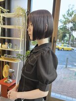 リノショアーズ 日本大通り店(RINOSHORES)&nbsp;スリークショート.ボブ.暗髪カラー20代.30代