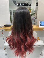 アントワープヘアー 知多半田駅前店(Antwerp hair)&nbsp;エアタッチグラデーションでバレイヤージュ